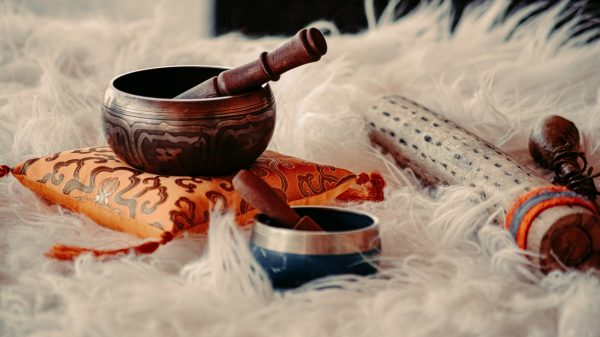 Group Relaxation Sound Bath, 21st March 20:00-21:00, Holmbury Village Hall